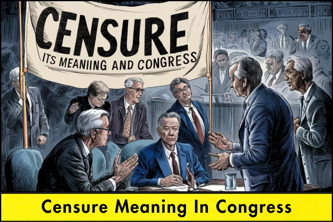 Censure Meaning in Congress: Understanding Its Significance and Impact